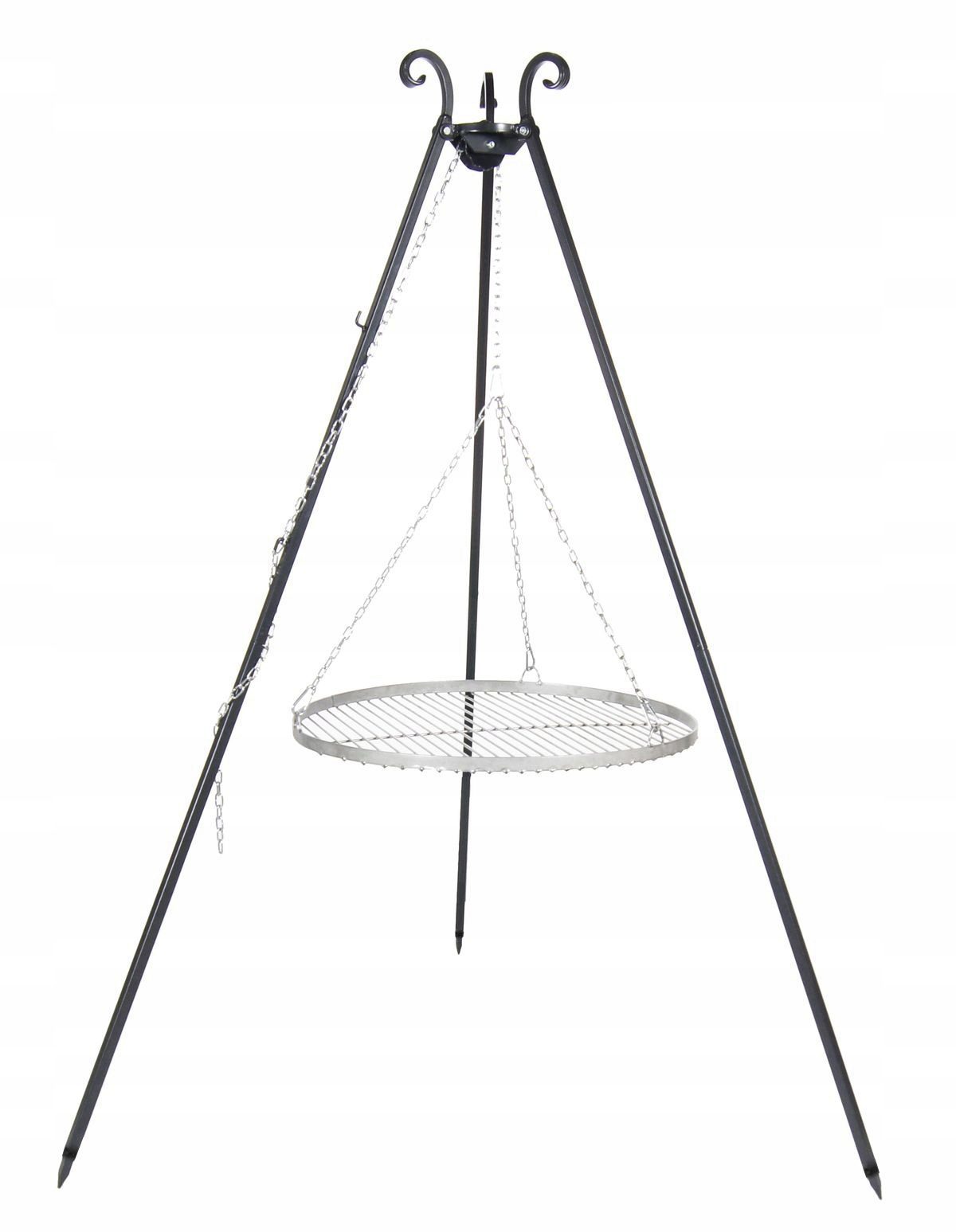GRILL Ognisko Ruszt nierdzewny z płaskownika 70cm