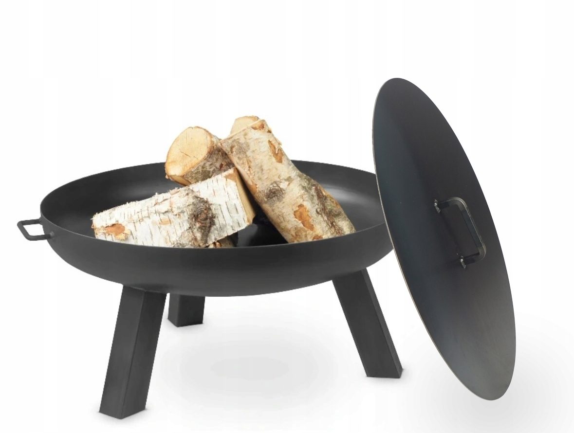 Wysokie Palenisko Ogrodowe 80 z pokrywą GRILL