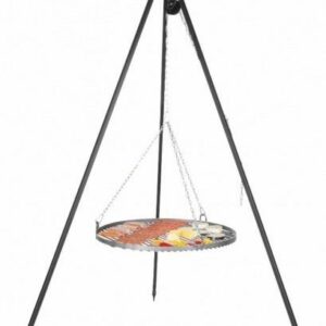 Grill ogniskowy FARMCOOK Oskar Średnica rusztu 80cm stal czarna